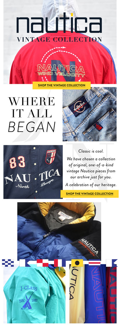 Shop Vintage Nautica Clothing