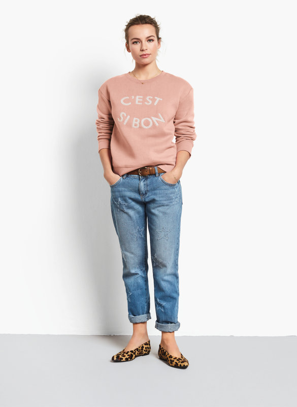 hush star boyfriend jeans