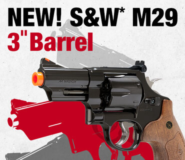 Smith & Wesson M29 Airsoft Revolver 8 Barrel