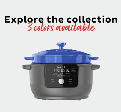 Instant Pot® Community  I received my Precision Dutch Oven today( in blue  ) I can't wait to try it