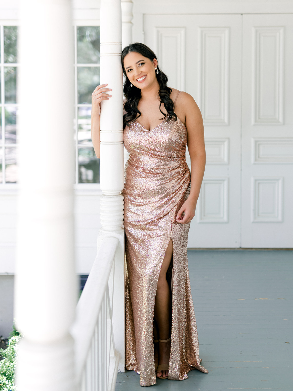 revelry rose gold sequin dress Gwen Sequin Dress main image 1