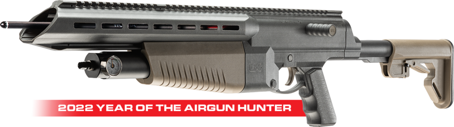 AirJavelin Pro Left Side Angle 2022 Year of the Airgun Hunter Umarex