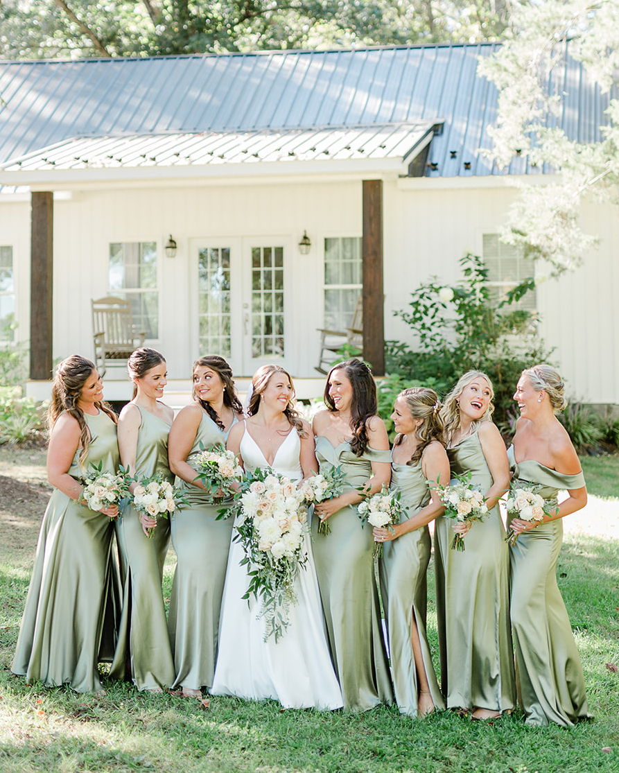 Revelry Tulle Bridesmaid Dresses