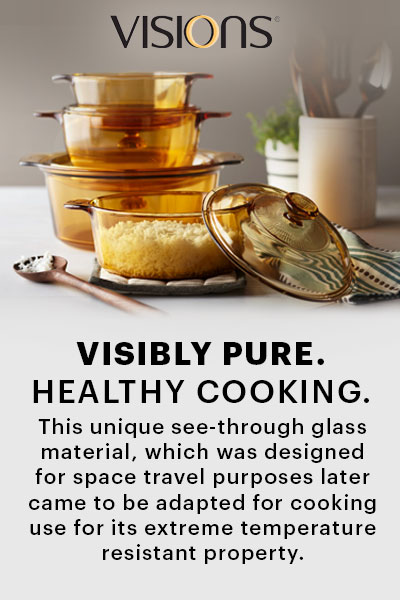 Upgrade Your Cooking Experience with the Visions Glass Cookware Set -  Helton Tool & Home
