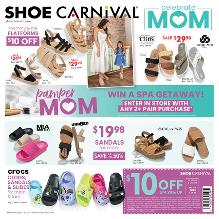 Discover the perfect gift for the mom in your life this Mother's Day at Shoe  Carnival!