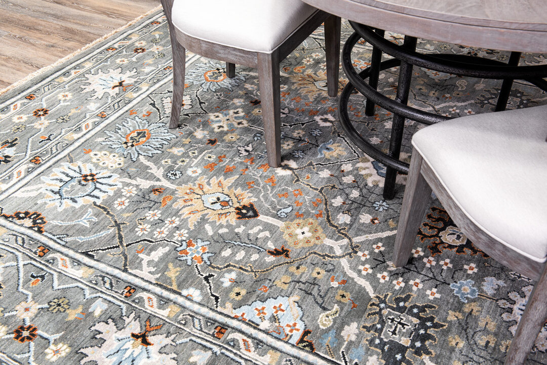 Rajasthan Santas/Gray Area Rug - 2′6″ x 4′0″ lifestyle