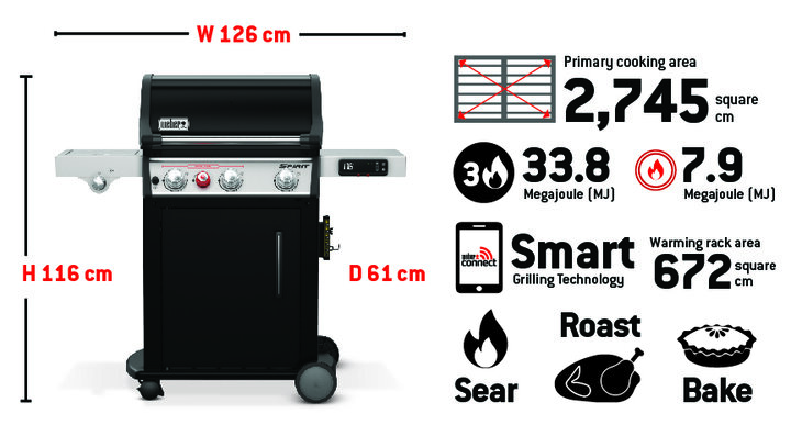 Spirit EX-335-specification