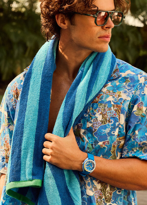 フィッシャーマン ギンバル White Dial HNBR Rubber Snorkel 98B449 | Bulova