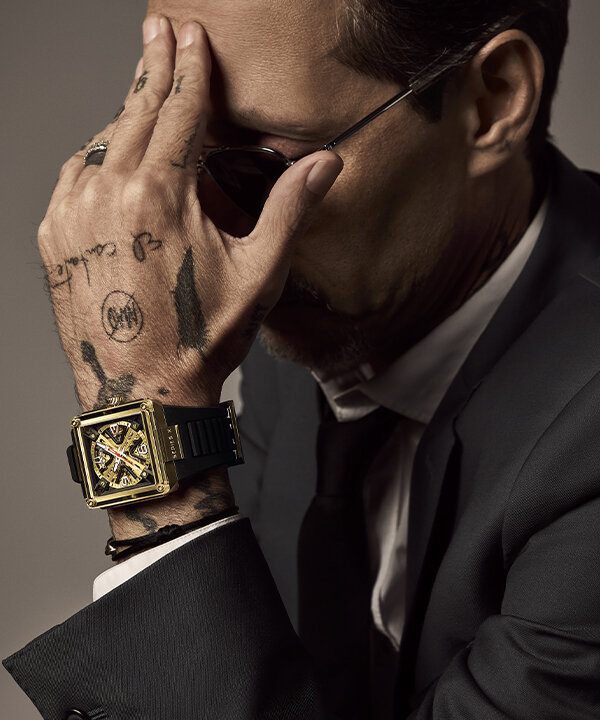 Gold-Tone Dial HNBR Rubber Series X² 97A195 | Bulova