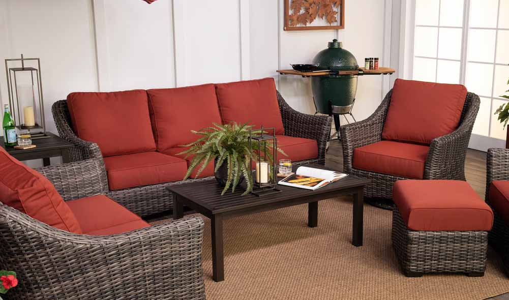 The Bay Wicker Sofa